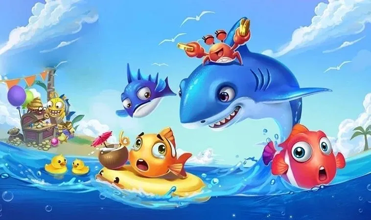 Thiết kế đồ họa sảnh bắn cá Zik88 đẹp, ấn tượng